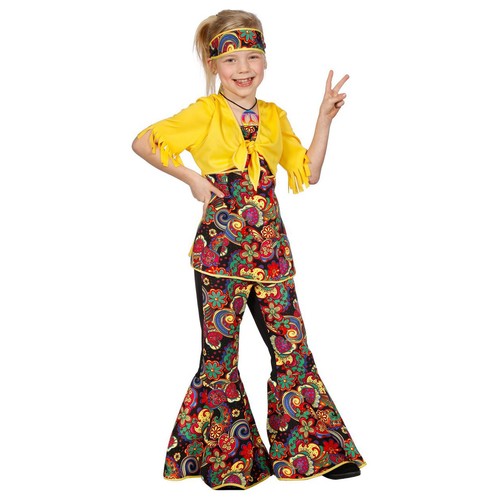 Kinder hippie kostüm - hippie,