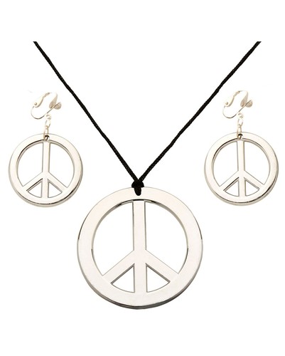 Hippie halskette ohrringe - halskette,
