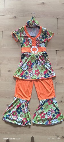 Tlg hippie kostüm - hippie, "flower