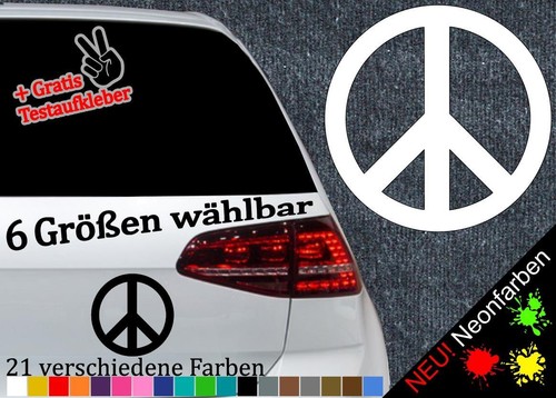 Peace aufkleber friedens - peace,