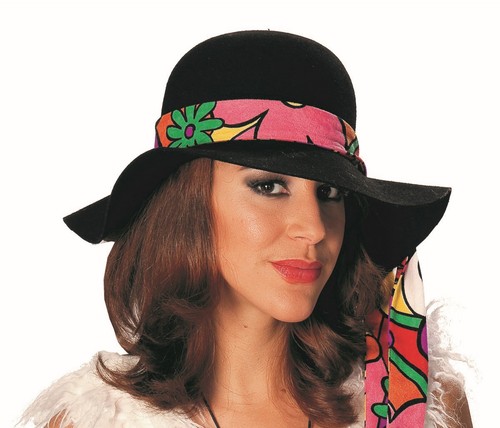 Hippie hut flower power - hut, 60er