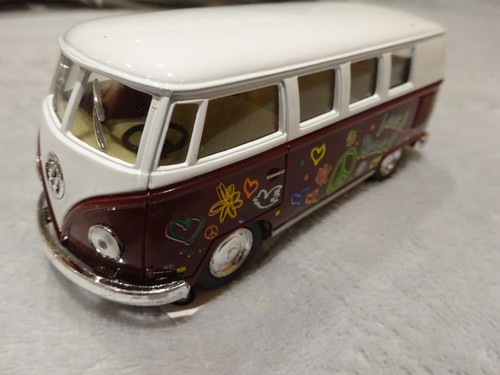 Bus hippie flower power - bus,