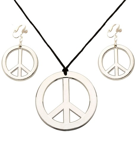 Hippie schmuckset kette - schmuckset, mit
