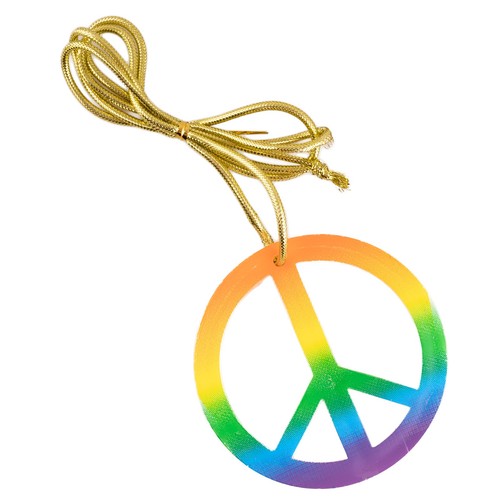 Halskette peace hippie - peace,