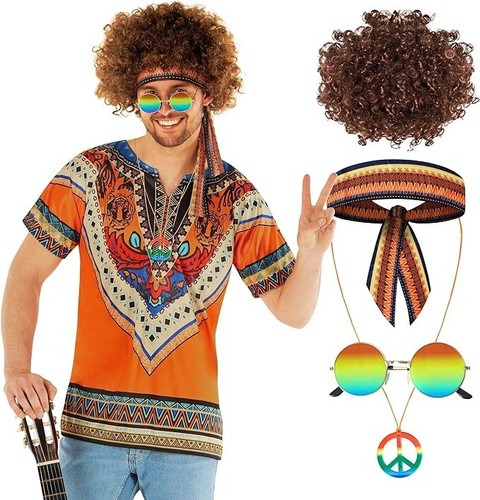 70er jahre hippie - jahre, kostüm