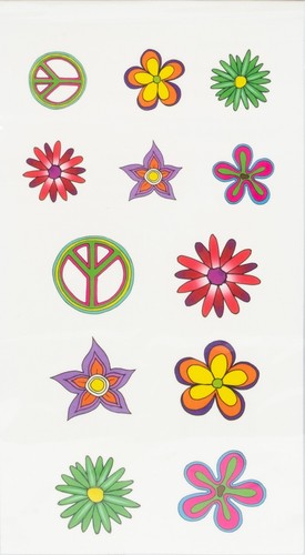 Hippie tattoos flower - tattoos, power
