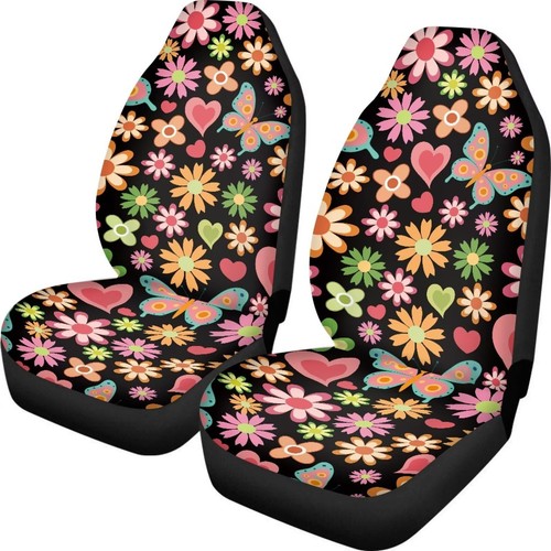 Hippie flower autositzbezug - hippie,
