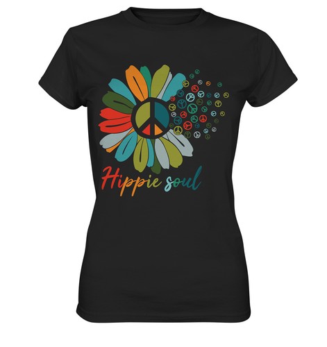 Damen shirt peace 70er - 70er, jahre