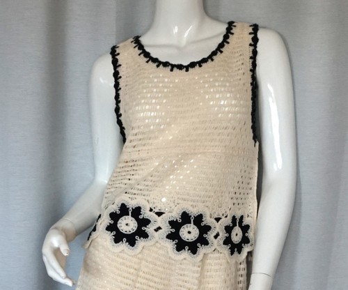 Hippie häkel cropped top - hippie,