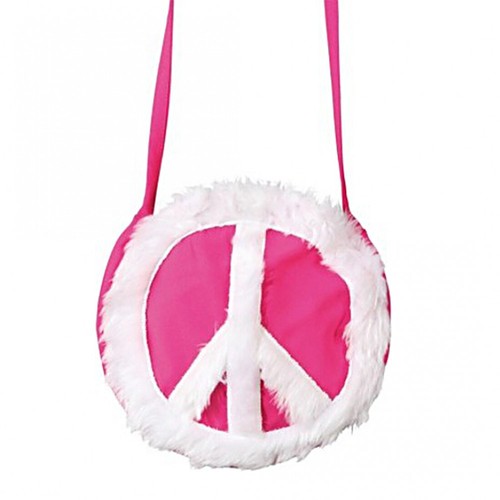 Hippie tasche peace pink - tasche,