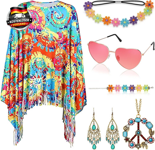 Hippie kostüm damen 70er - damen,,
